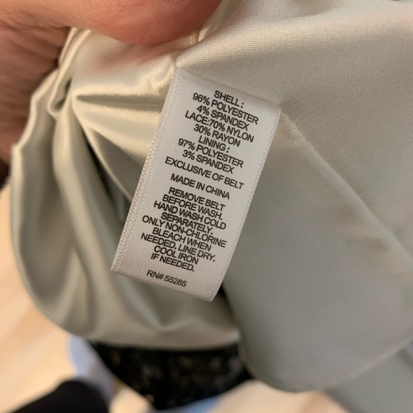 Express Shift Dress Color Block & Lace SP - Picture 8 of 8